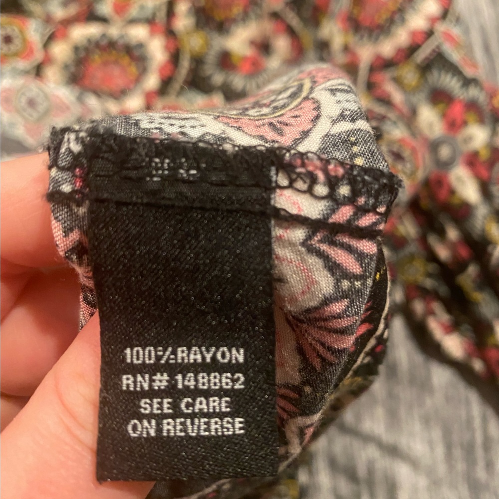 Torrid Multicolor Patterned Drawstring Waist Dress 3 - Picture 4 of 7